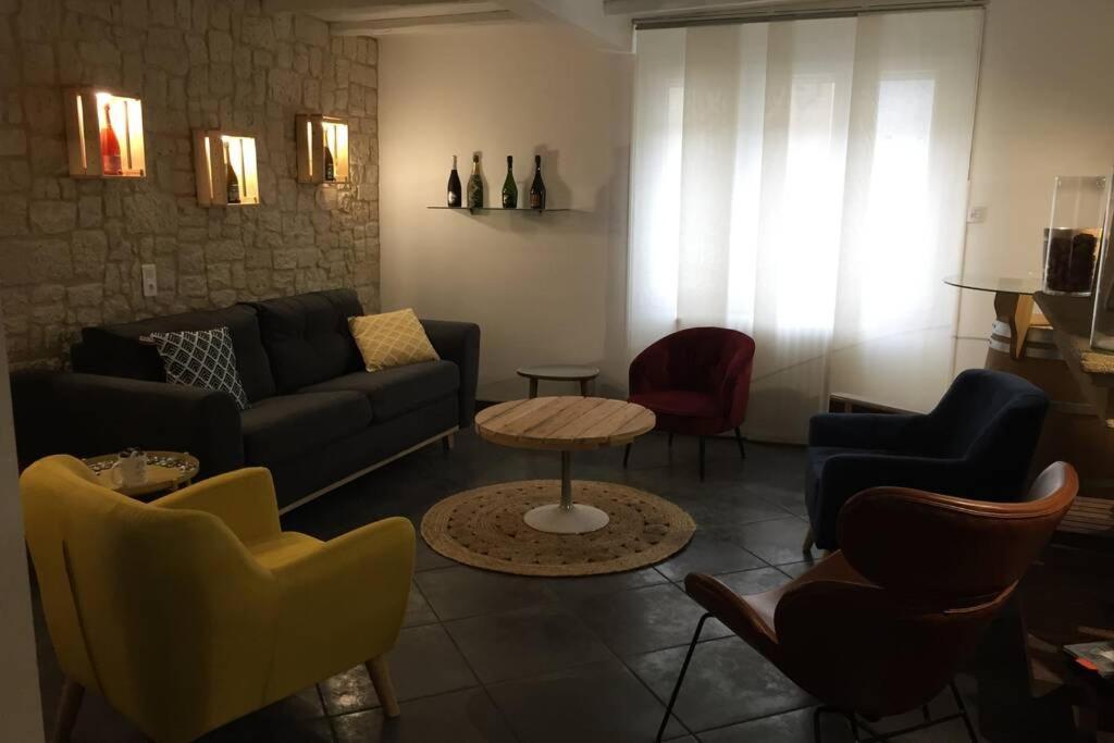 Ferienhaus Gite« le Pressoir » Chez Viticulteur En Biodynamie *